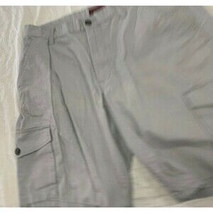 MERONA MENS COTTON CARGO SHORTS SIZE 34